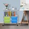 4-Drawer Utility Cart with Locking Wheels and Handles Mobile Storage Shelf for Kitchen and Bathroom Salon